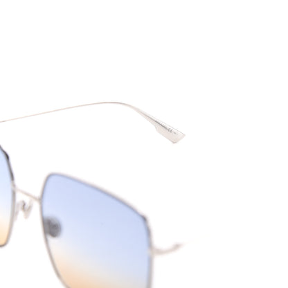 Christian Dior Metal Stellaire 1 Sunglasses Silver Blue Yellow 5 of 8