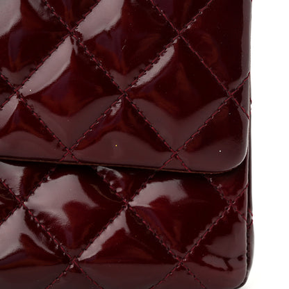 Chanel Patent Quilted 2.55 Reissue 227 Flap Light Burgundy 13 of 13