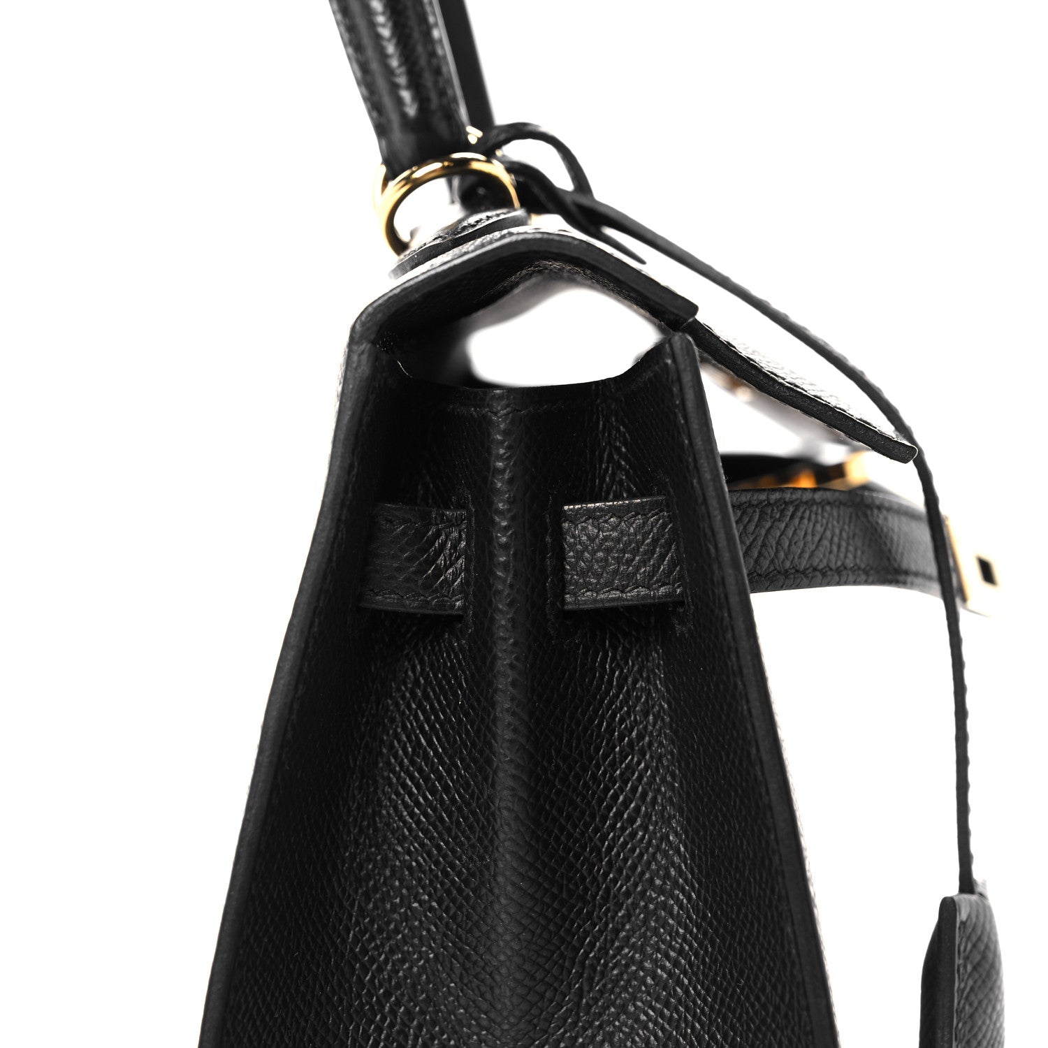 Hermes Epsom Kelly Sellier 25 Black 16 of 38