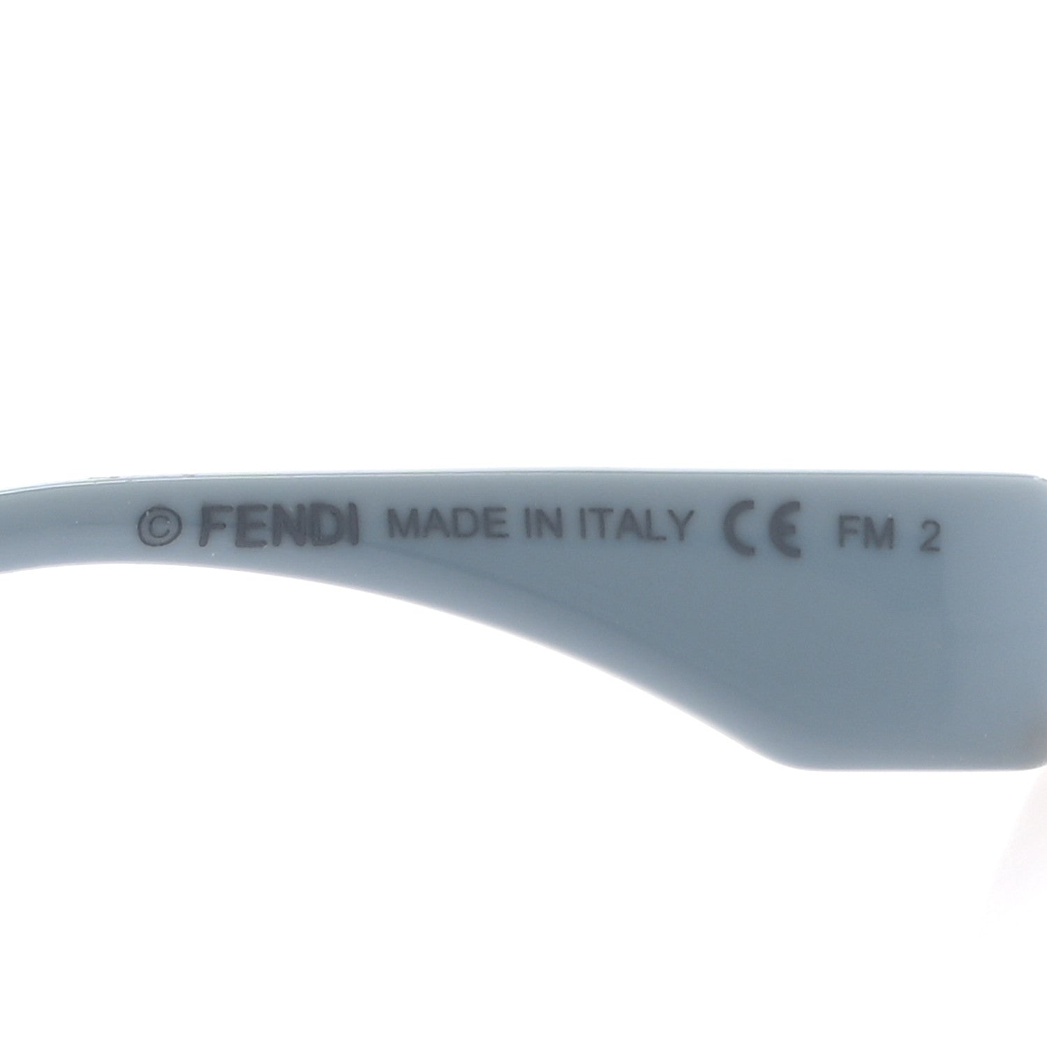 Fendi Crystal Sunglasses FF 0243/S Silver Blue 5 of 8
