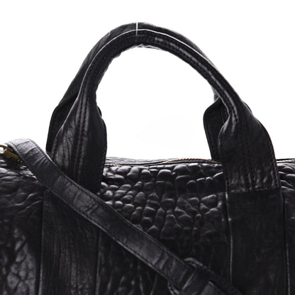 Alexander Wang Pebbled Lambskin Rocco Black Antique Brass Hardware 9 of 9