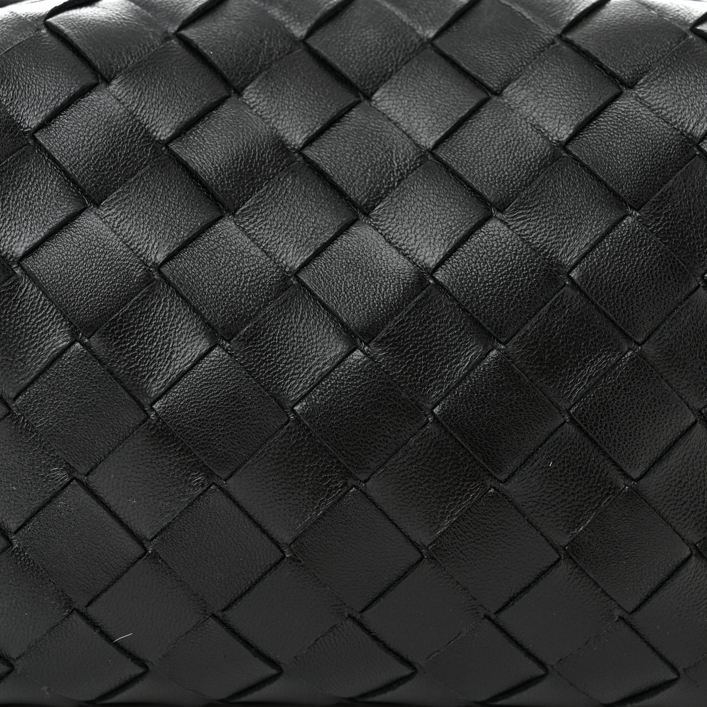 Nappa Intrecciato Mini Loop Camera Bag Black