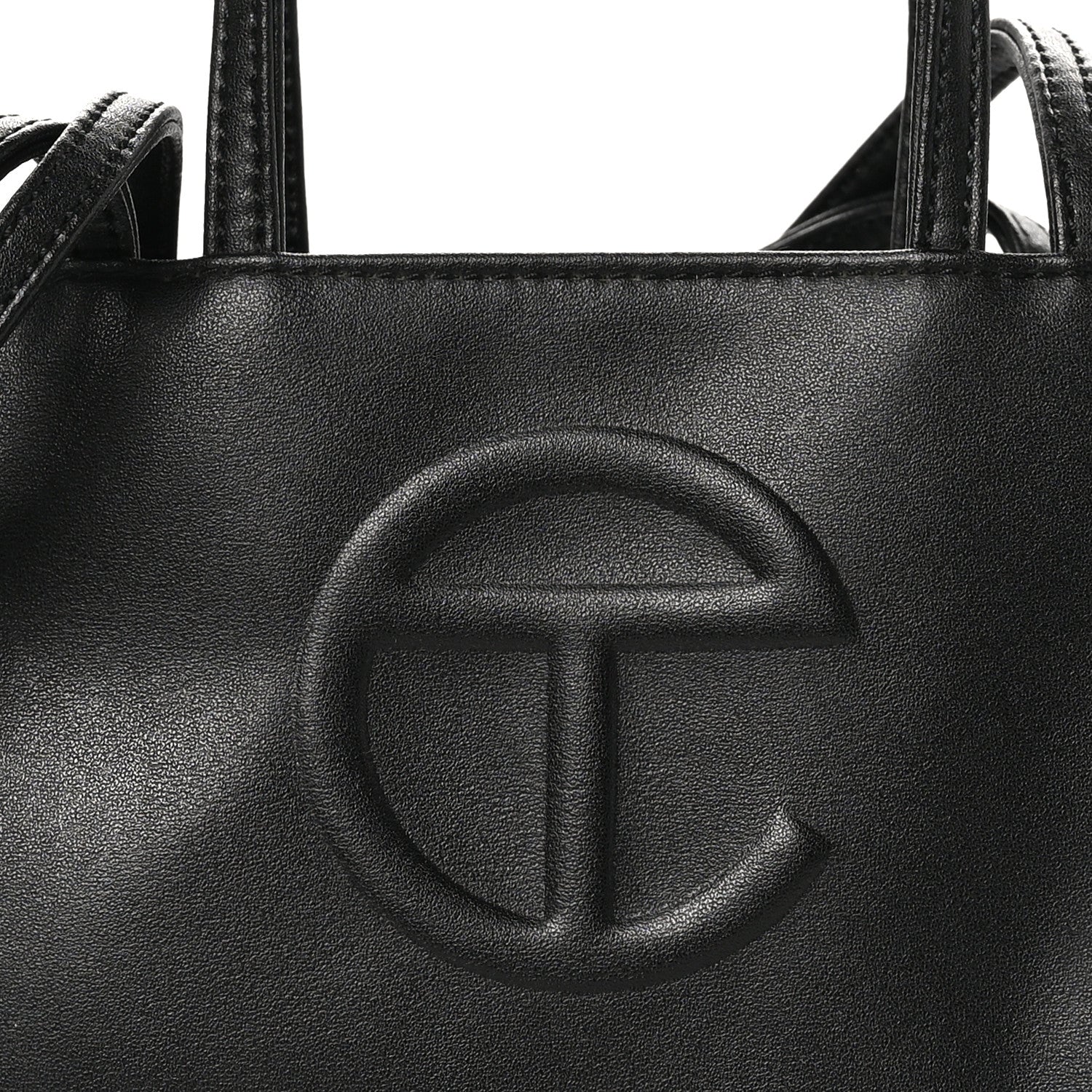 Telfar Vegan Leather Small Shopping Bag Black 7 of 9