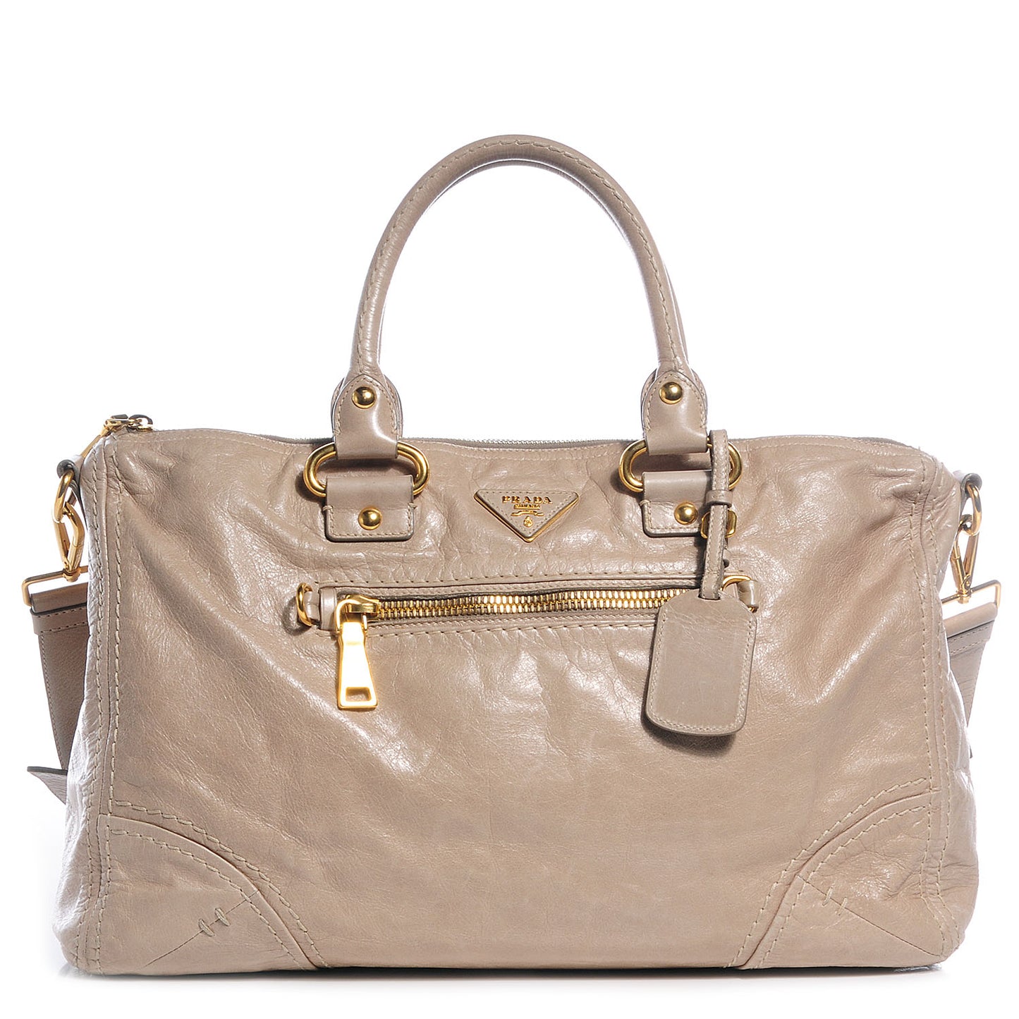 Vitello Shine Bauletto Pomice