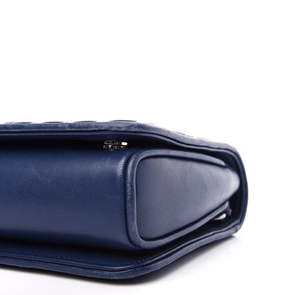 Miu Miu Nappa Matelasse Club Shoulder Bag Oltremare 10 of 11