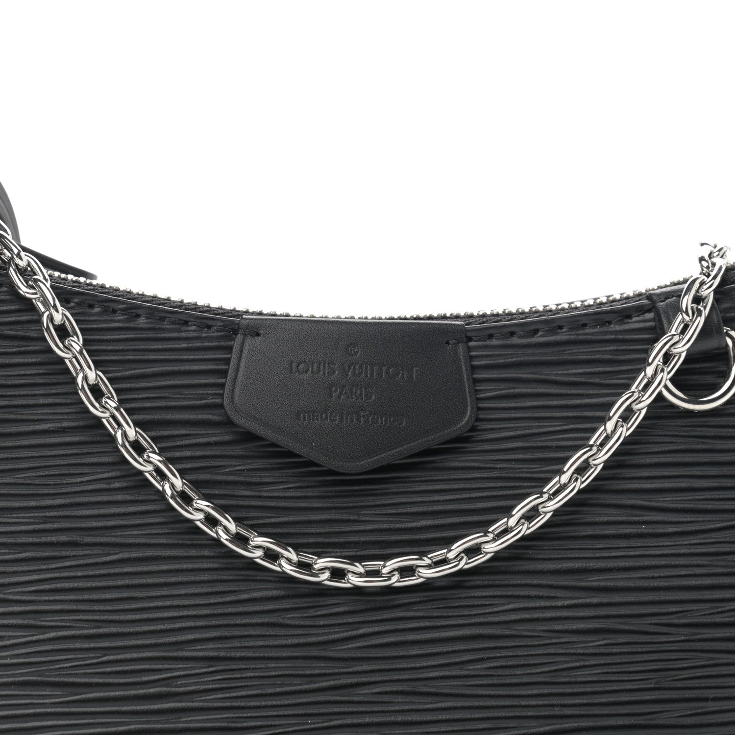 Louis Vuitton Epi Easy Pouch On Strap Black 6 of 10