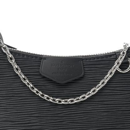 Louis Vuitton Epi Easy Pouch On Strap Black 6 of 10