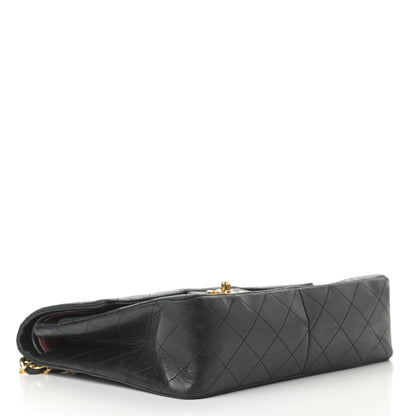 Chanel Lambskin Quilted Medium Double Flap Black 4 of 15