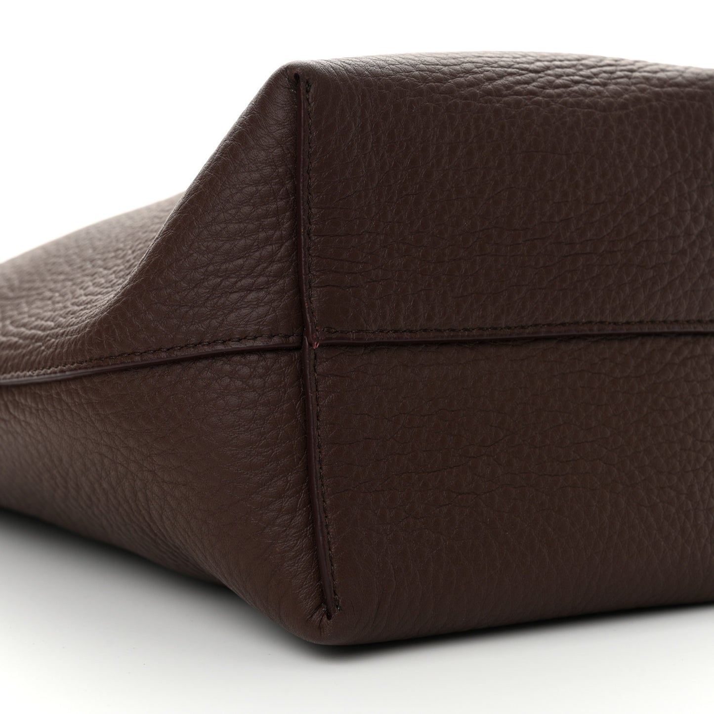 Grained Calfskin Small N/S Park Tote Acajou
