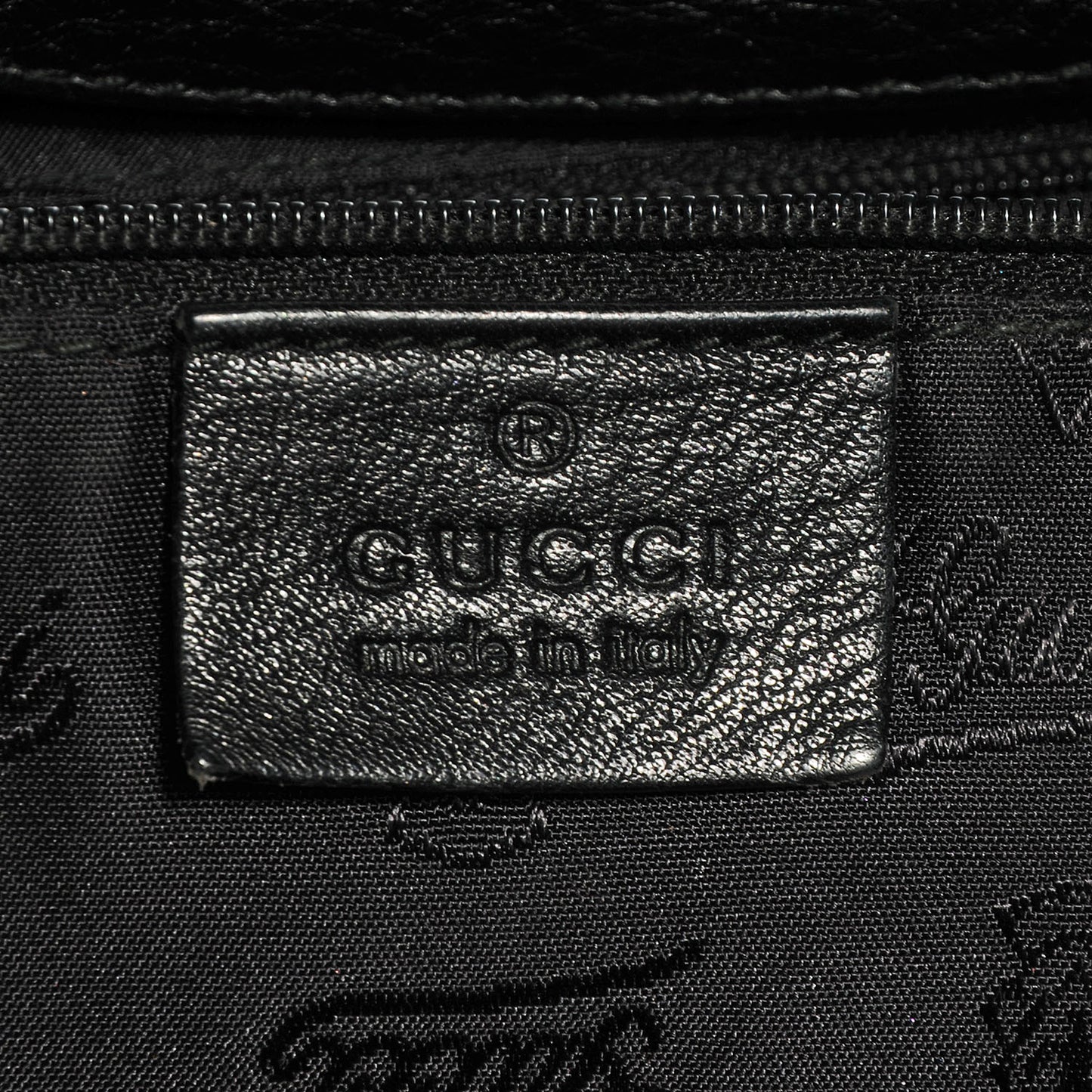 Guccissima Ladies Web Large Hobo Black