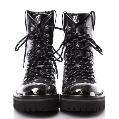 Louis Vuitton Monogram Eclipse Glaze Mens Outland Ankle Boots 7 2 of 8