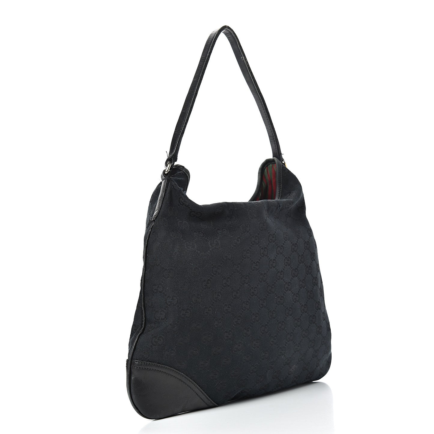 Monogram Medium New Britt Hobo Black