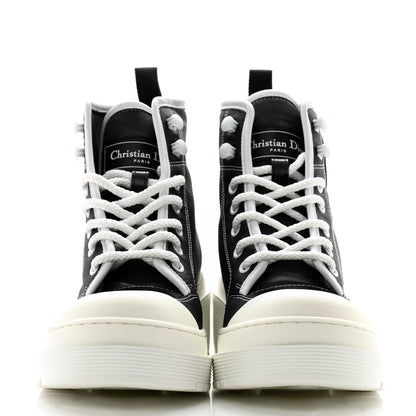 Christian Dior Technical Fabric D-Rise 35mm Boots 35.5 Black White 2 of 10