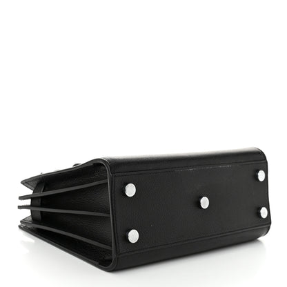 Saint Laurent Grained Calfskin Nano Sac De Jour Black 4 of 12