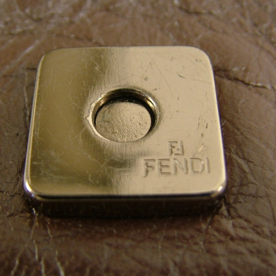 Fendi Leather Chef Shoulder Bag 12 of 12