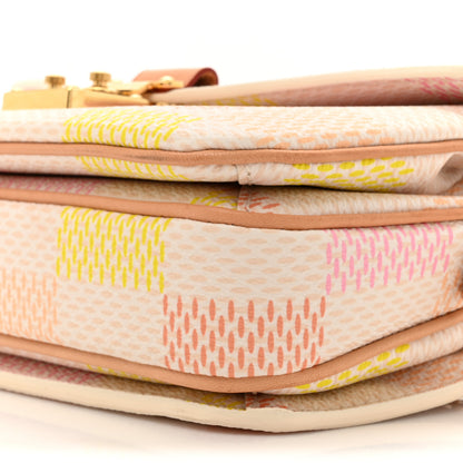 Louis Vuitton Damier Giant Pochette Metis East West Peach 8 of 11
