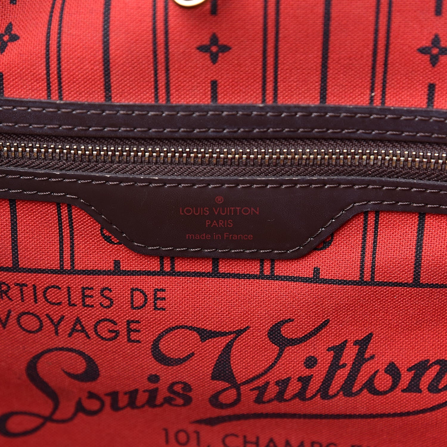 Louis Vuitton Damier Ebene Neverfull PM 6 of 17