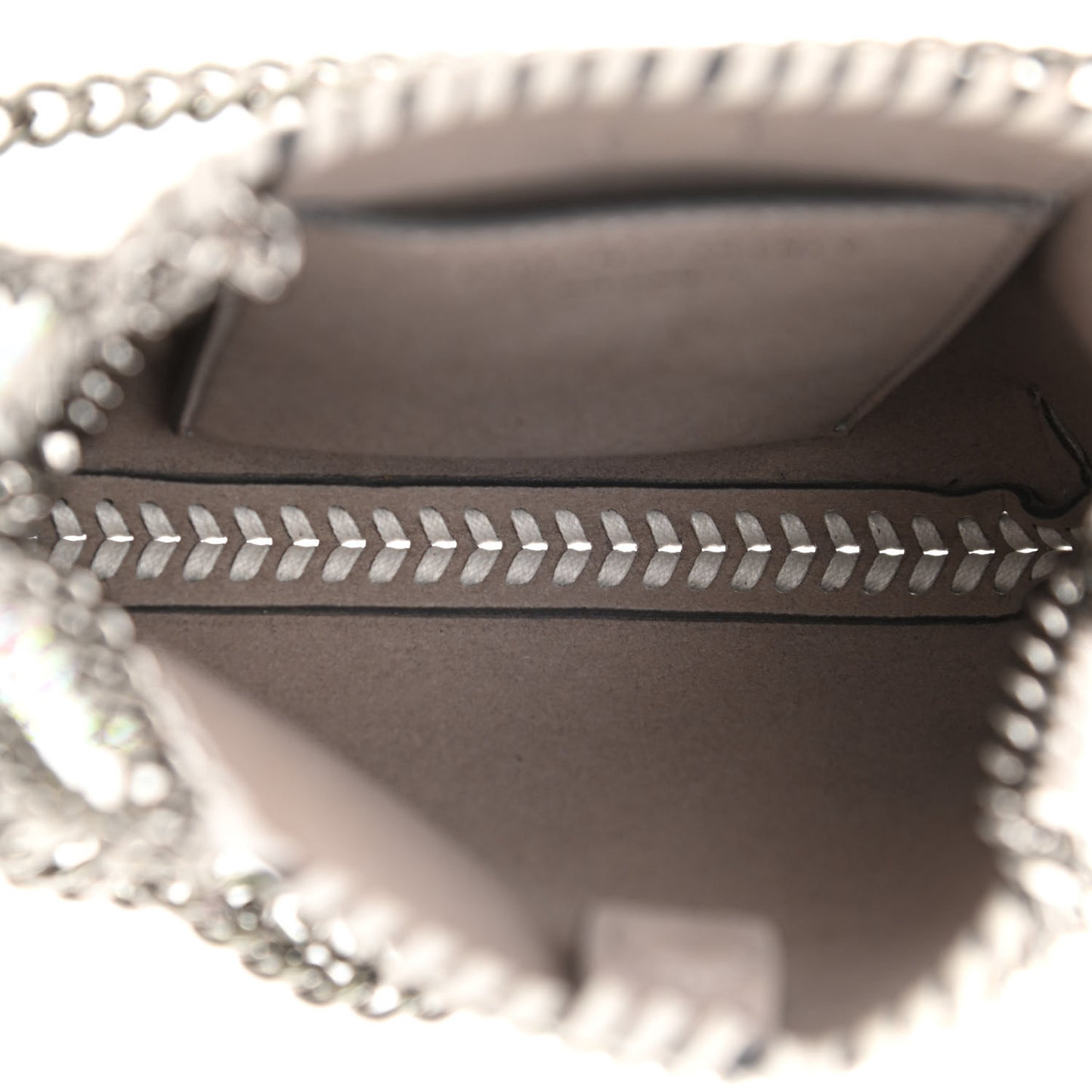 Crystal Mini Allover Hotfix Shoulder Bag Iridescent