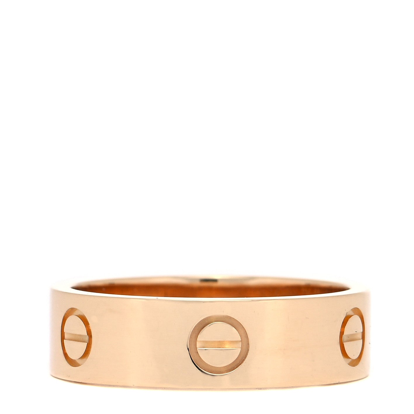 18K Yellow Gold 5.5mm LOVE Ring 59 8.75