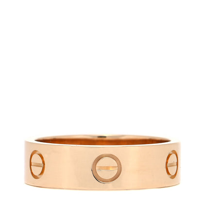 Cartier 18K Yellow Gold 5.5mm LOVE Ring 59 8.75 3 of 4