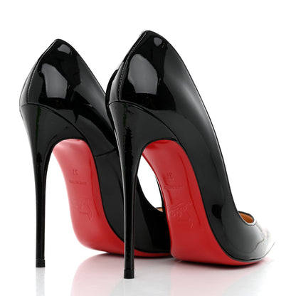 Christian Louboutin Patent So Kate 120 Pumps 37 Black 4 of 7