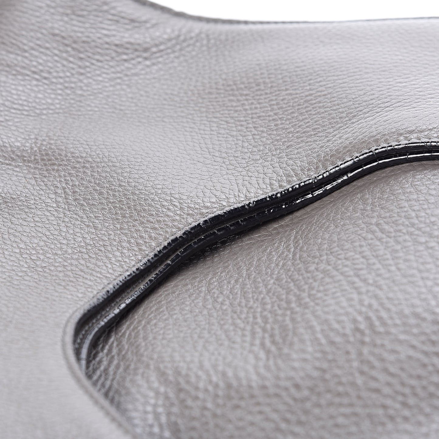 Calfskin Large Alix Padlock Zip Shoulder Bag Graphite