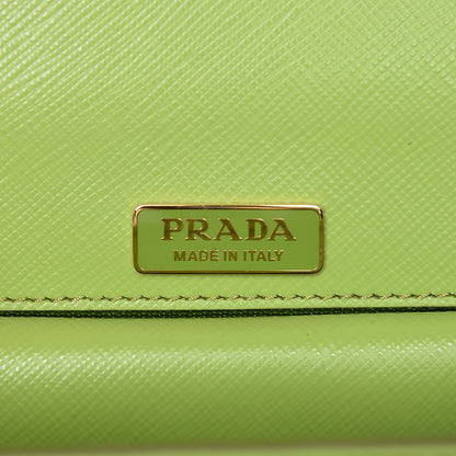 Prada Saffiano Watermelon Print Shoulder Bag Erba 6 of 11