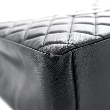 Chanel Caviar Quilted Grand Shopping Tote GST Black 9 of 14