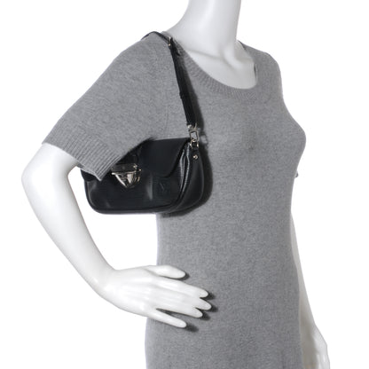 Louis Vuitton Epi Montaigne Clutch Black 2 of 7