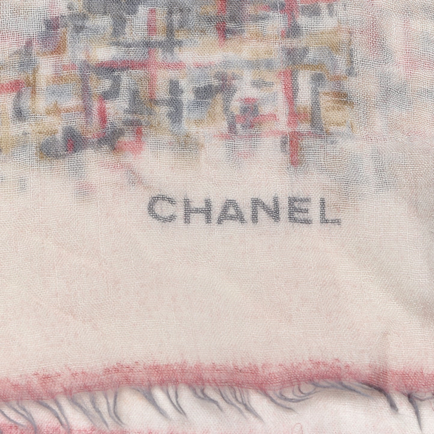 Cashmere Silk CC Scarf Multicolor