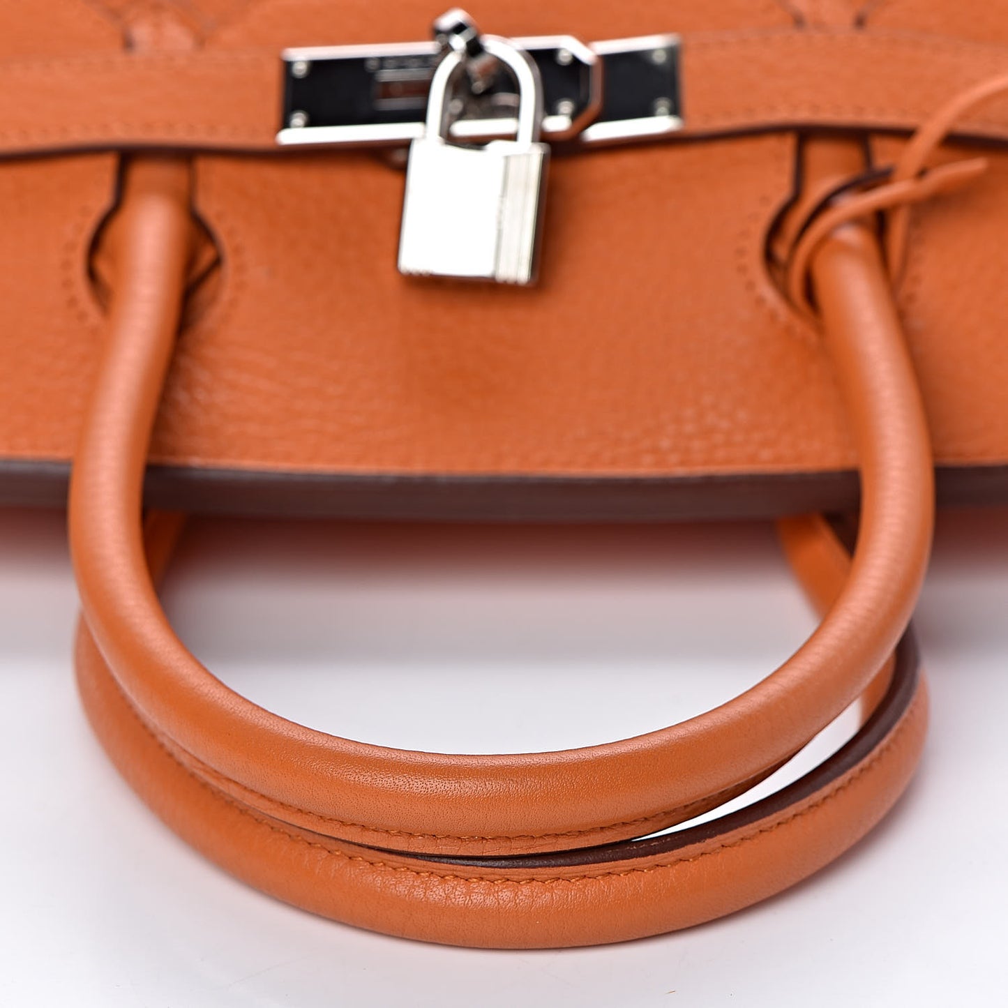 Taurillon Clemence Birkin 30 Orange