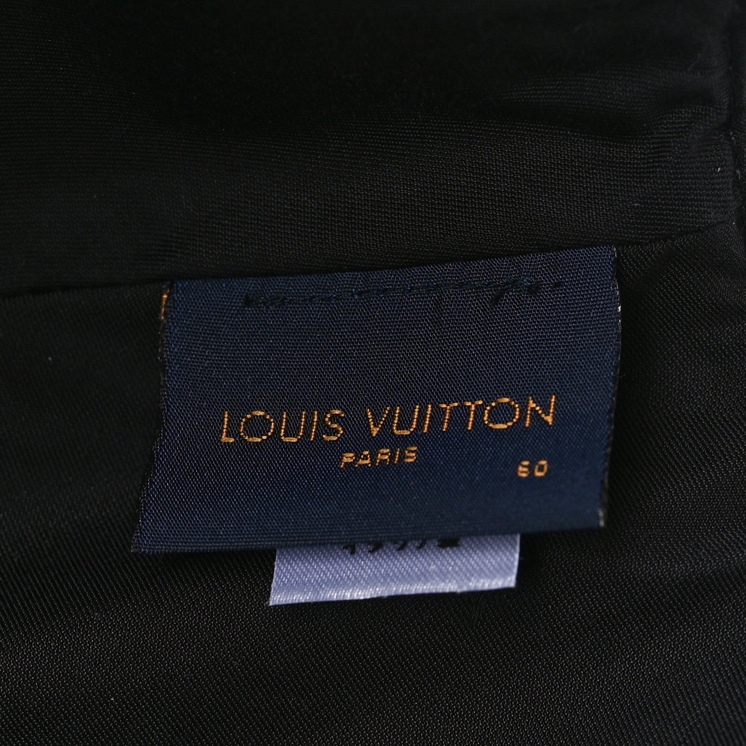 Louis Vuitton Calfskin Monogram Shadow Baseball Cap 60 Black 7 of 7