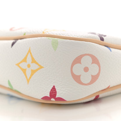 Louis Vuitton LV X TM Monogram Multicolor Pochette Accessories White 9 of 10