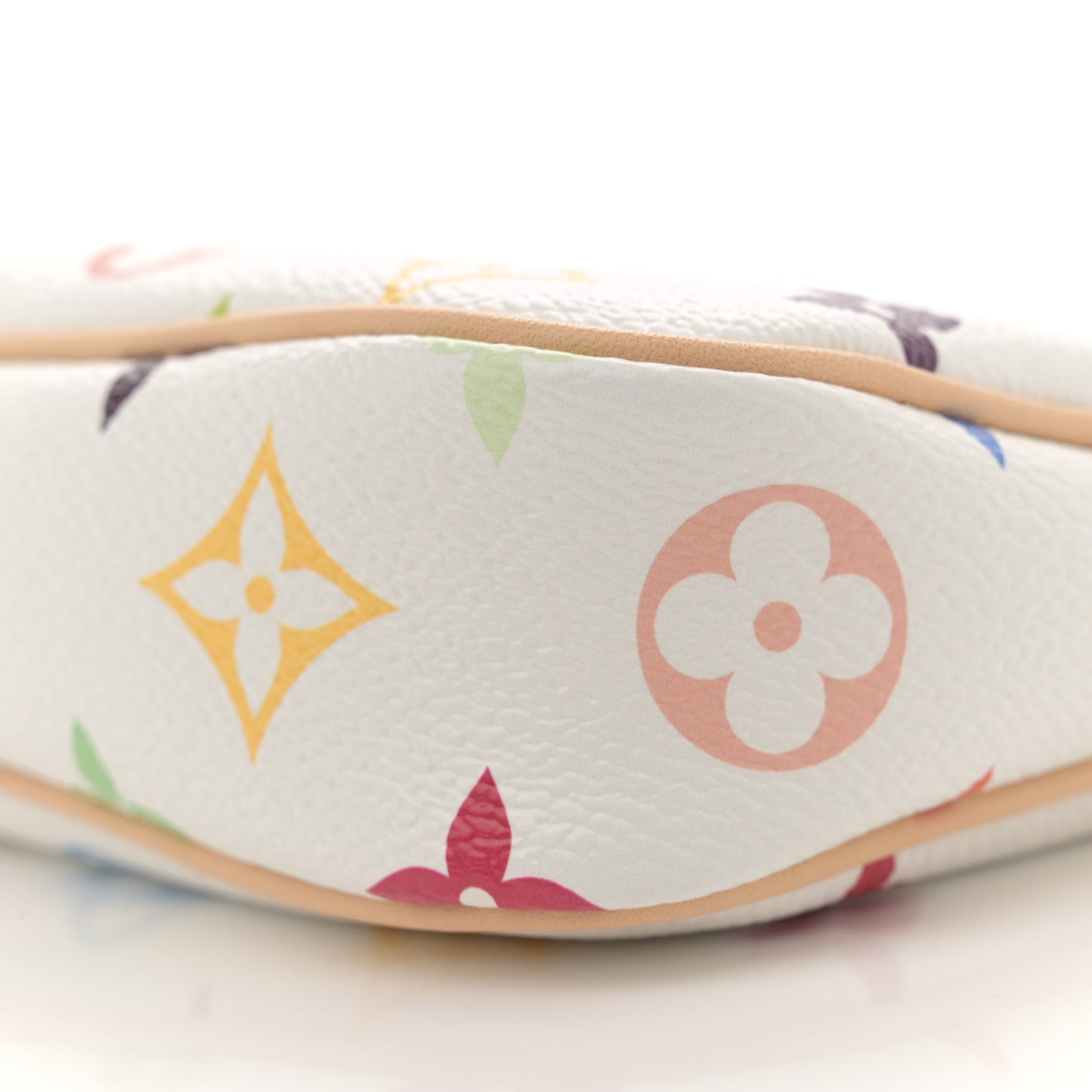 LV X TM Monogram Multicolor Pochette Accessories White