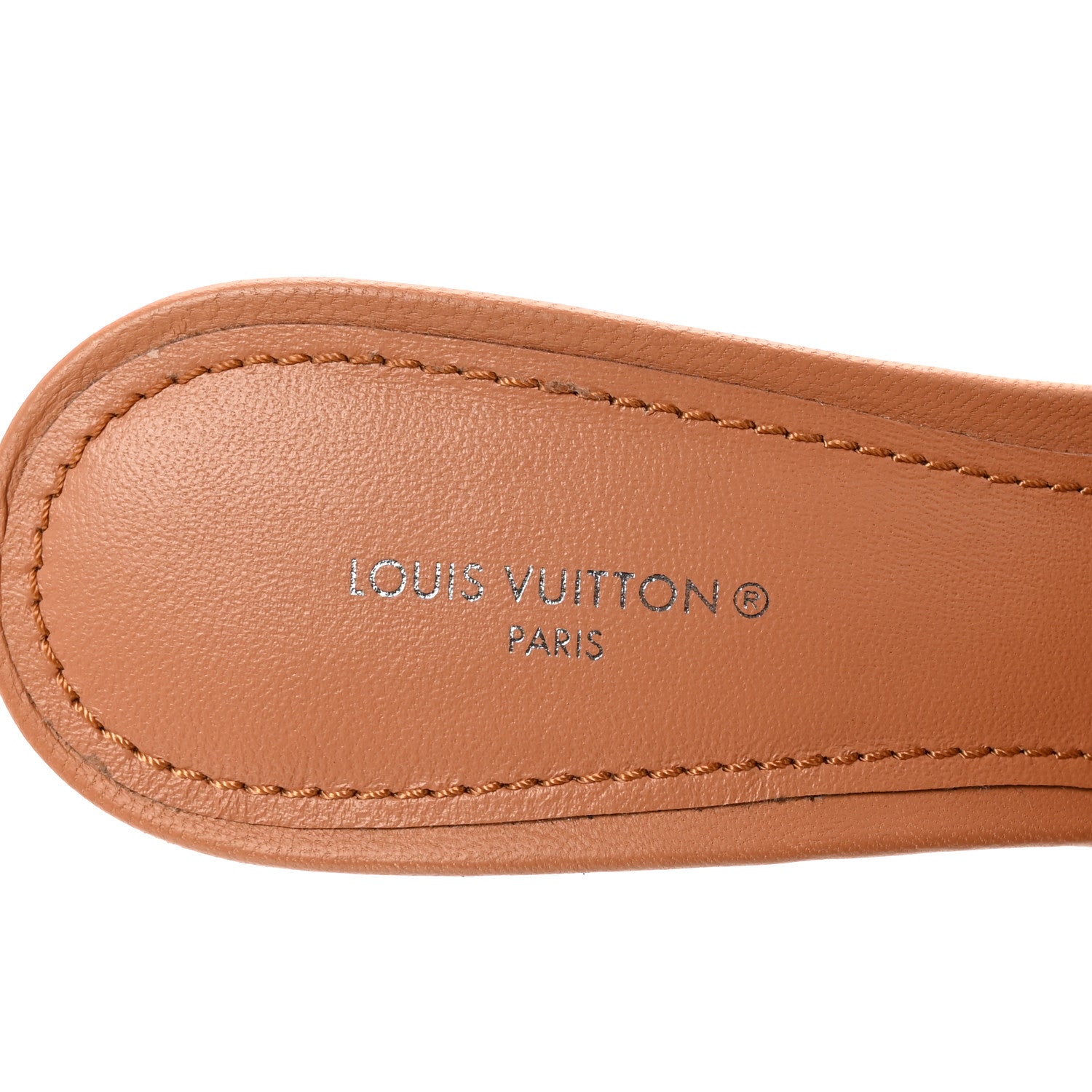 Louis Vuitton Lambskin Embossed Monogram Revival High Heel Mules 38 Arizona 8 of 9