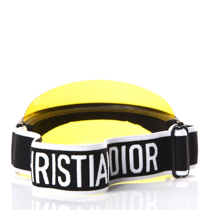 Christian Dior DiorClub1 Sun Visor Yellow 2 of 5