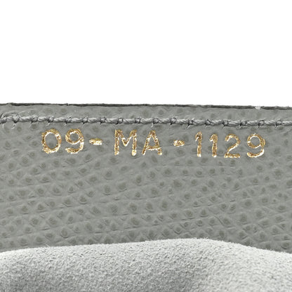 Christian Dior Grained Calfskin Saddle Bag Grey Stone 7 of 13