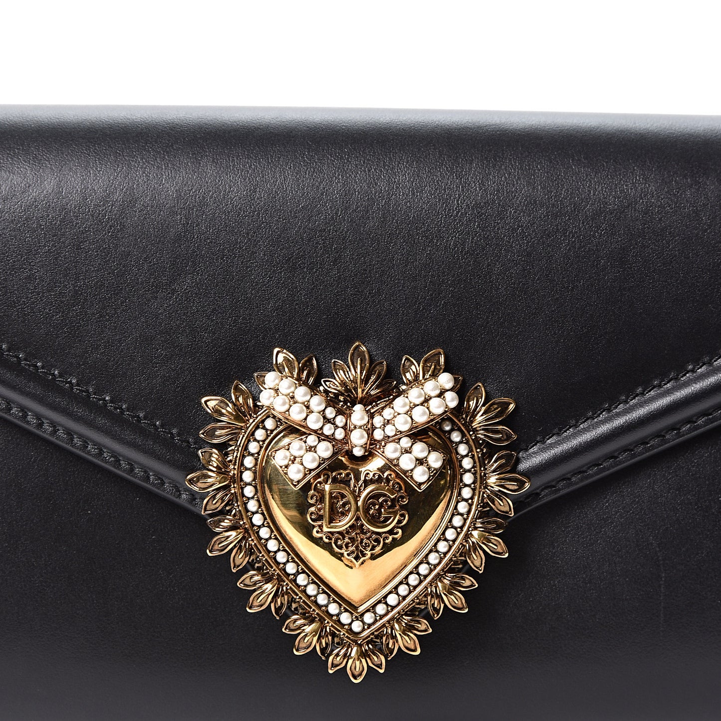 Agnello Vitello Devotion Belt Bag Black