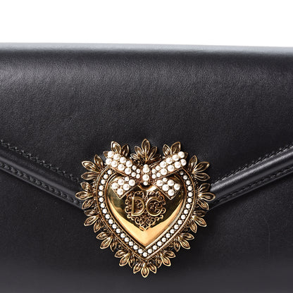 Dolce & Gabbana Agnello Vitello Devotion Belt Bag Black 6 of 10
