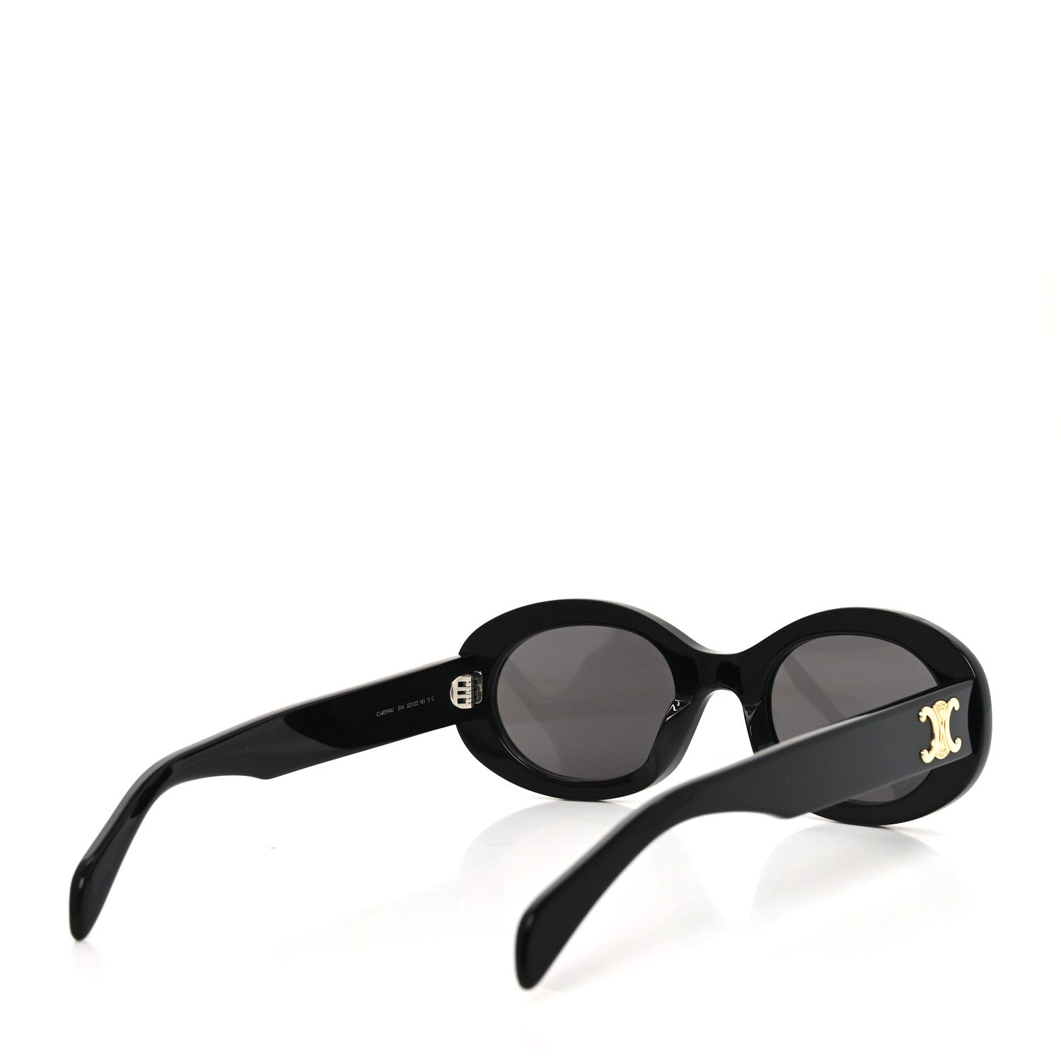 Celine Acetate Triomphe 01 Sunglasses CL 40194U Black 4 of 7
