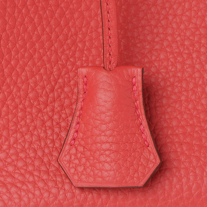 Hermes Taurillon Clemence Birkin 30 Bougainvillea 23 of 31