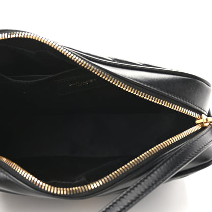 Saint Laurent Calfskin Matelasse Monogram Lou Camera Bag Black 5 of 9