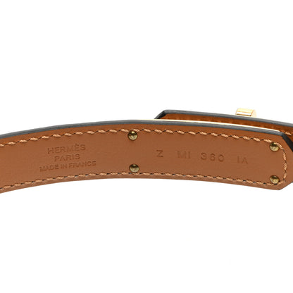 Hermes Epsom Kelly Belt Gold 3 of 3