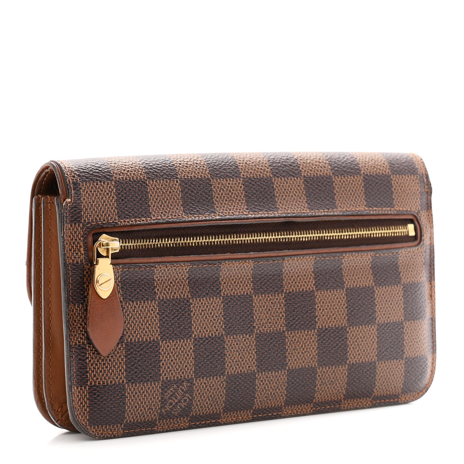Louis Vuitton Damier Ebene Ascot Wallet 3 of 7