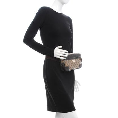 Gucci Crystal Monogram Belt Bag Brown 2 of 7