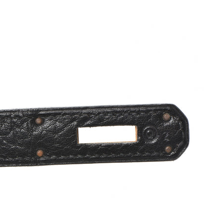 Hermes Taurillon Clemence Kelly Retourne 32 Black 20 of 35