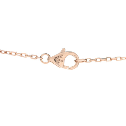 Cartier 18K Pink Gold Diamond Juste Un Clou Paved Pendant Necklace 5 of 6