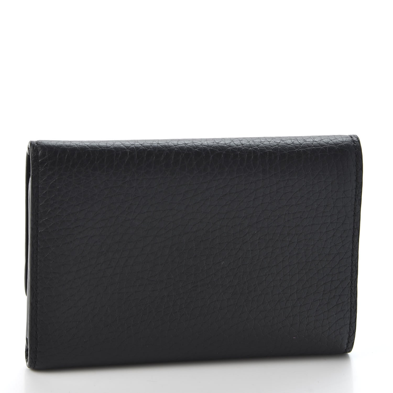 Louis Vuitton Taurillon Perforated Capucines Compact Wallet Black 3 of 11