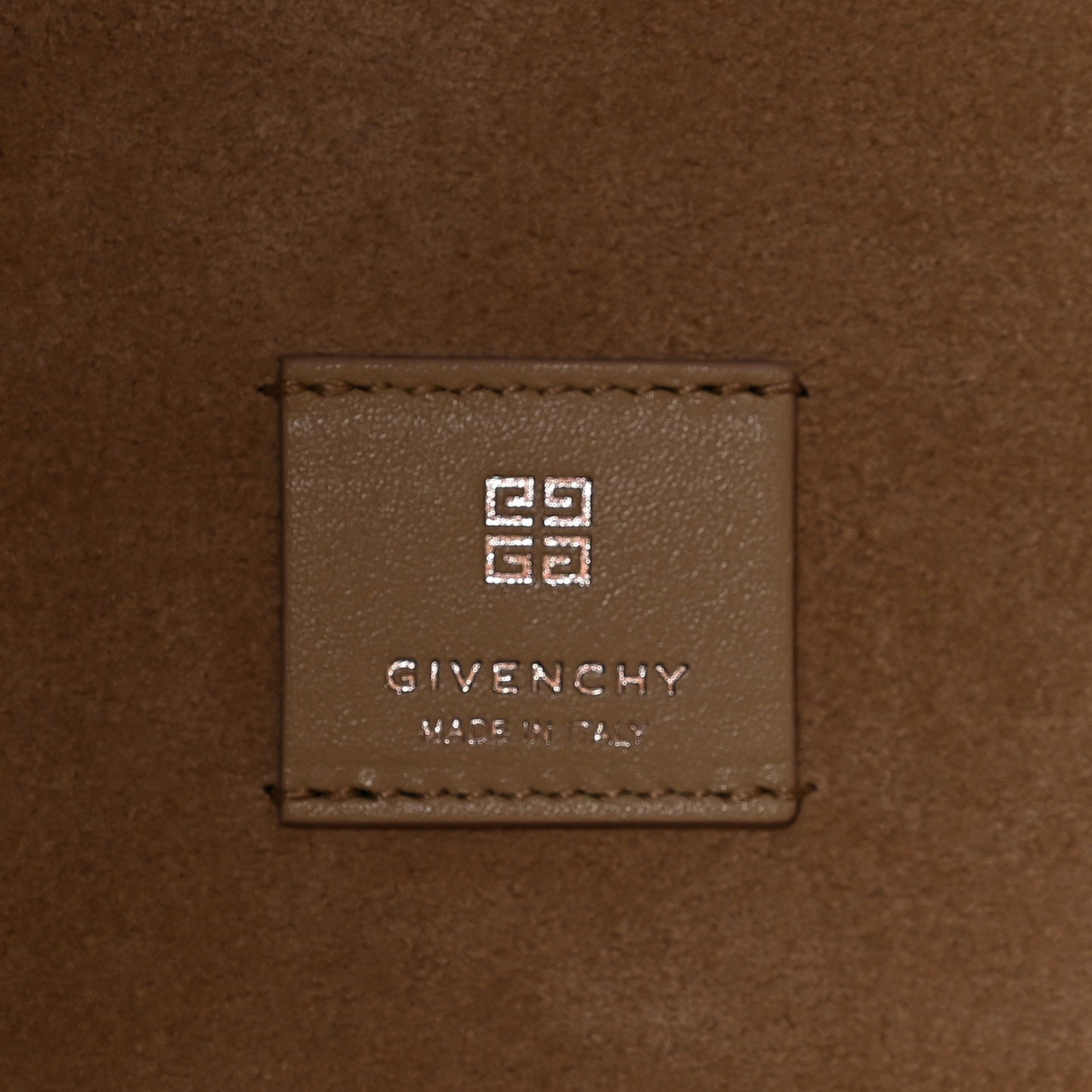 Calfskin Voyou Medium North South Tote Natural Beige