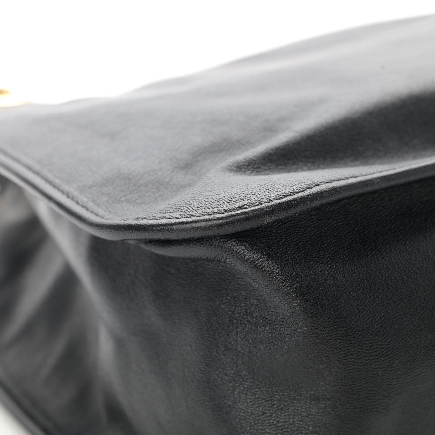 Gucci Calfskin Large Horsebit 1955 Tote Bag Black 11 of 13